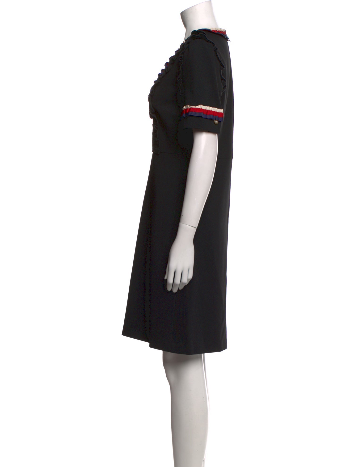 Gucci V-Neck Knee-Length Dress